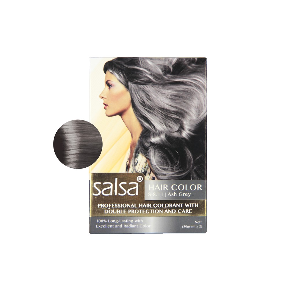 

SALSA Hair Color (S-8.11 ASH GREY)