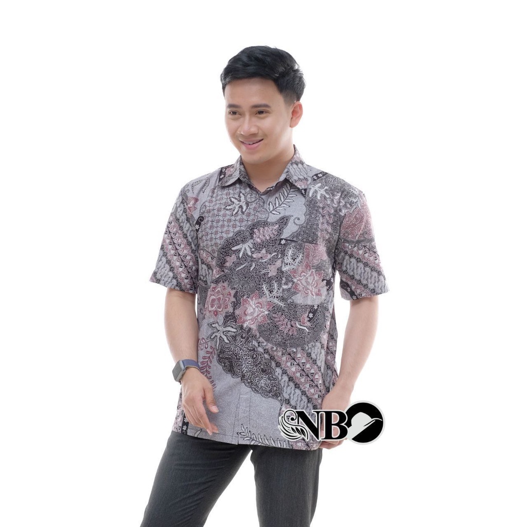 Kemeja Batik Pria Lengan Pendek Baju Batik Pria size M L XL XXL Baju Pria kantor