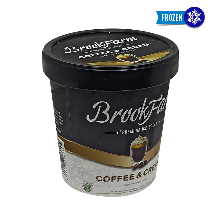 Brookfarm Ice cream Coffee &amp; Cream 473 ML