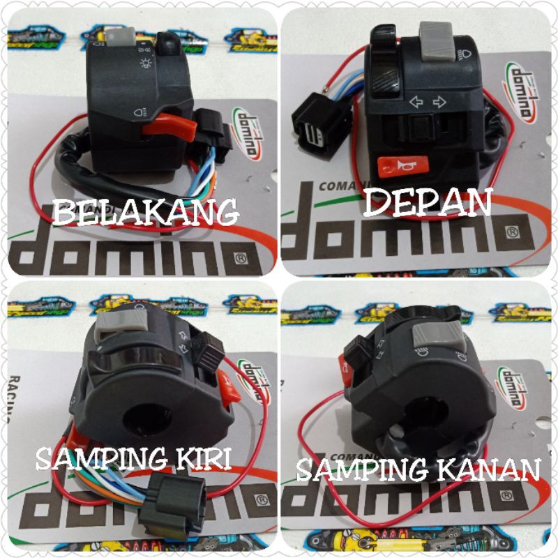 Holder Saklar Kiri Domino Vario 125 - 150 Switch assy saklar vario 125 150 new