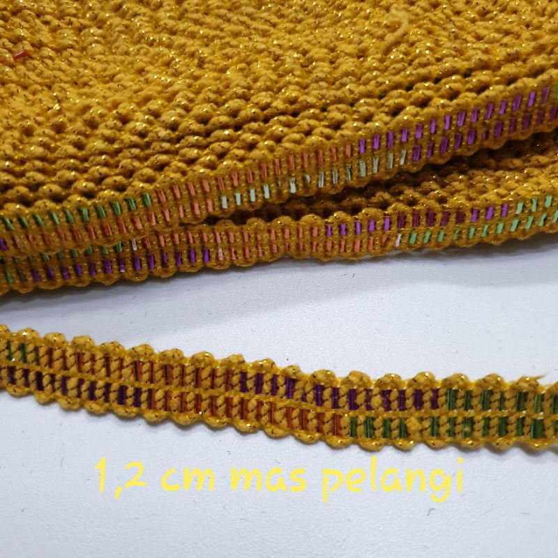 Renda Variasi 0123 Per 1 Gulung +-17 Yard=+-15 M