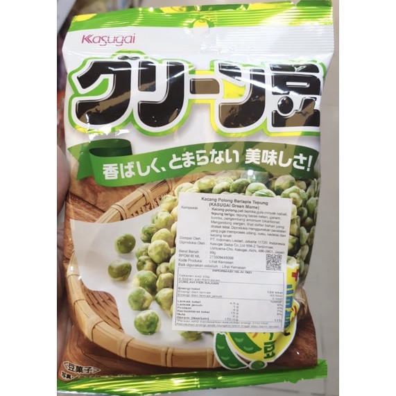 

Kasugai Green Meme 89gr / Kacang Polong Tepung