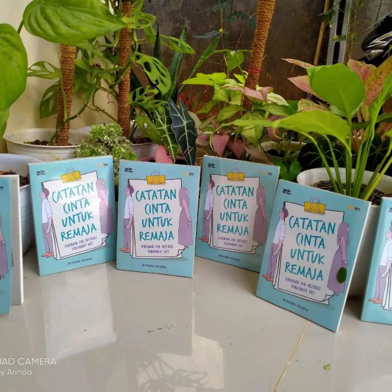 BUKU CATATAN CINTA UNTUK REMAJA / BUKU MOTIVASI SELF IMPROVEMENT