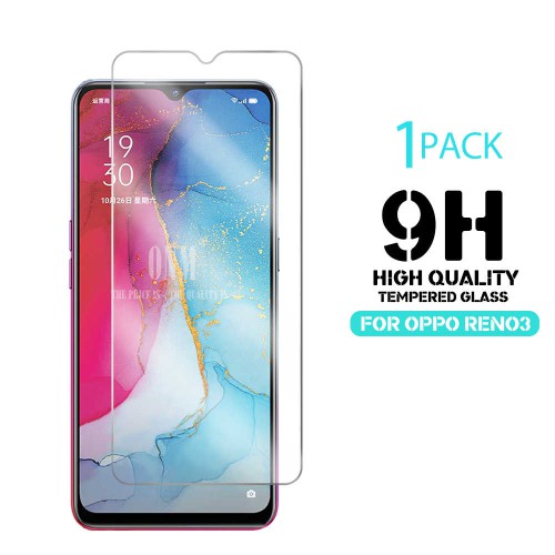 H8 Tempered Glass 10D Full Cover Oppo Reno 3 Premium Quality