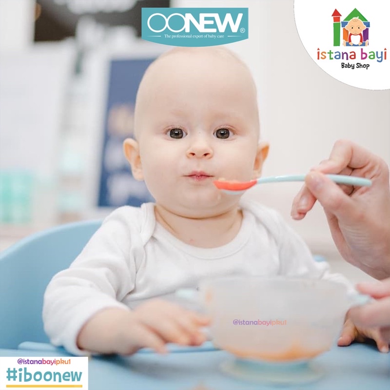 Oonew Thermochromic Heat Sensitive Spoon/sendok makan bayi/sendok anti panas