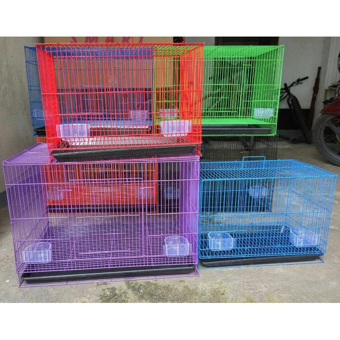 Harga Termurah Kandang Besi Lipat Kotak Untuk kucing, anjing ayam lovebird