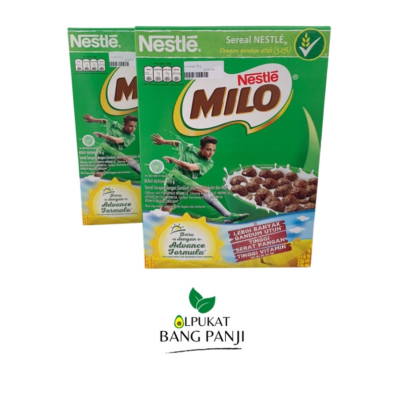 

ALPUKAT BANG PANJI - Nestle Milo Cereal