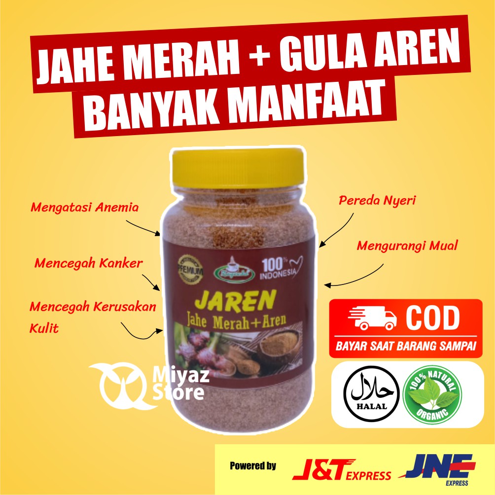 

Jahe Merah Gula Aren Asli Original Bubuk Kualitas Terbaik 200 gram Toples