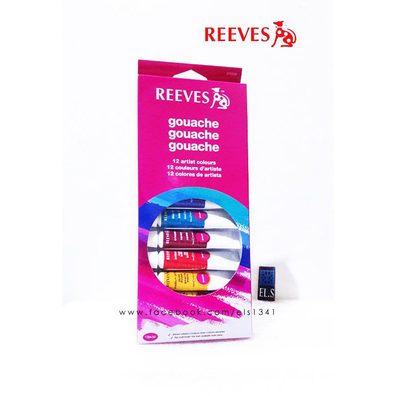 

Promo! Reeves Gouache 12 Colours Set Termurah