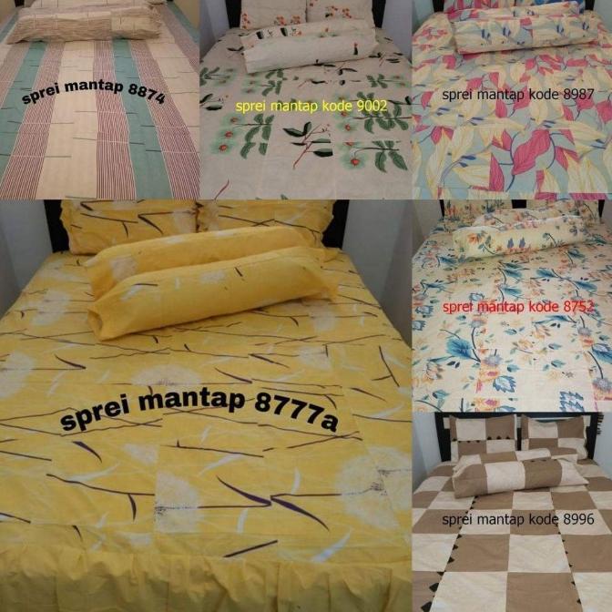 uk 180x200 tinggi 30 cm sprei perca katun cvc My Love