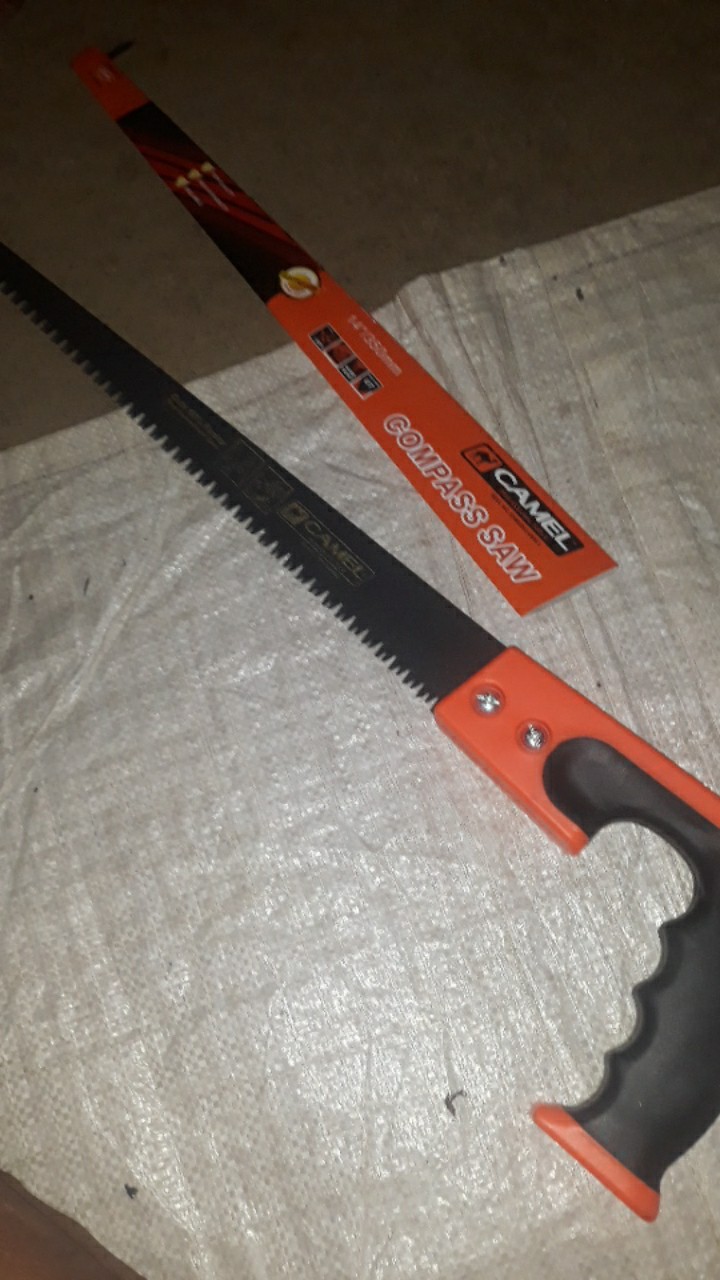 Compass Saw 14 Inch Camel Gergaji Kayu Lancip 35 Cm Gergaji Dahan