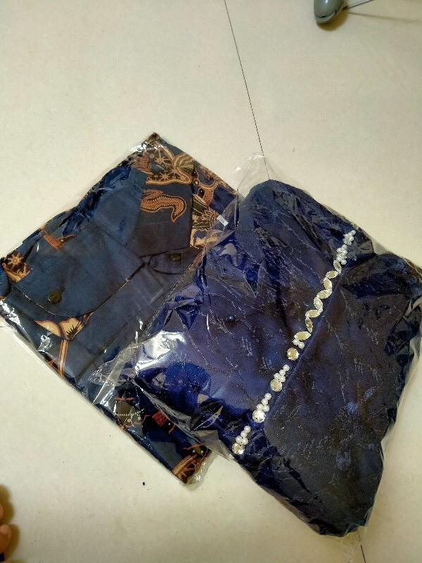 Set Couple Aulia Maura Couple - Sania Ruffle Batik Couple Ori Ndoro Jowi Dnt Garansi Termurah Shopee