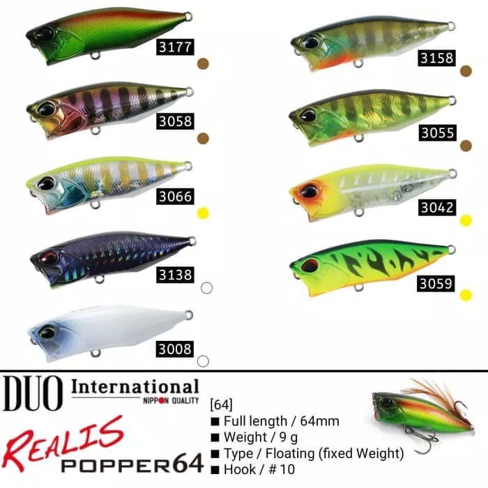 Termurah  Duo Realis Popper 64