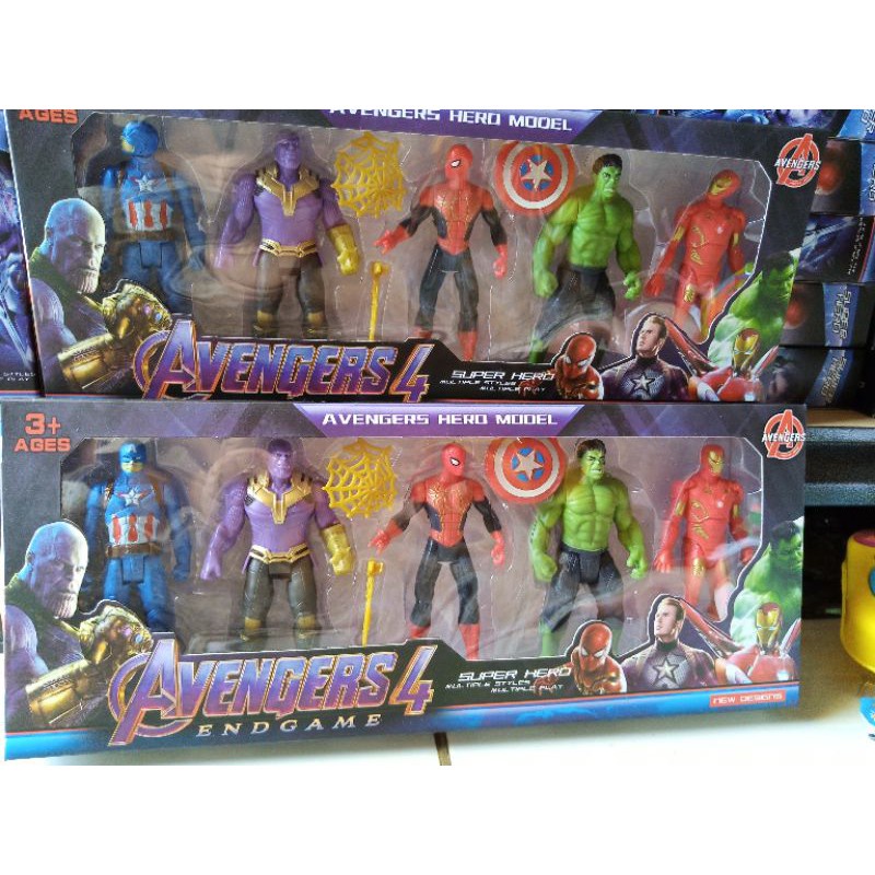 Robot AVENGERS4 1SET 5IN1 5pcs robot