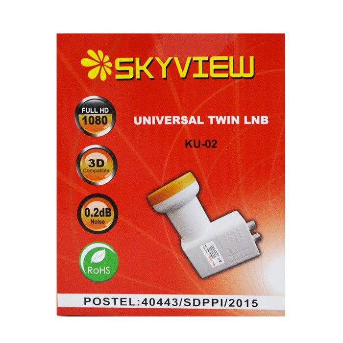 RB Skyview Lnb KU Dual Output