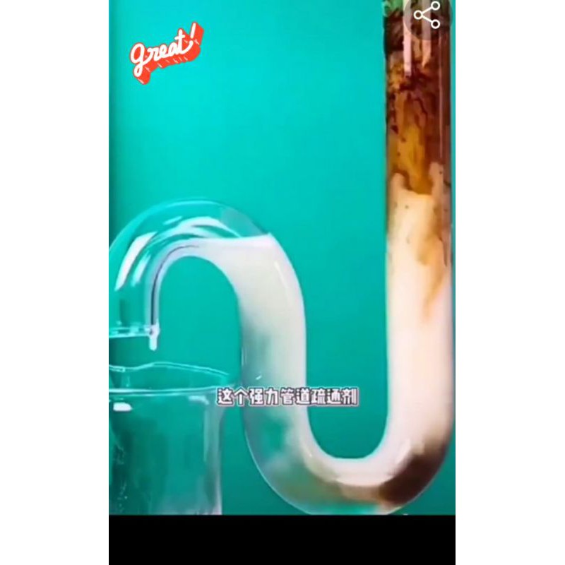 anti sumbat pelancar saluran mampet wastafel closet  wc pipa serbuk drain cleaner pembersih ajaib