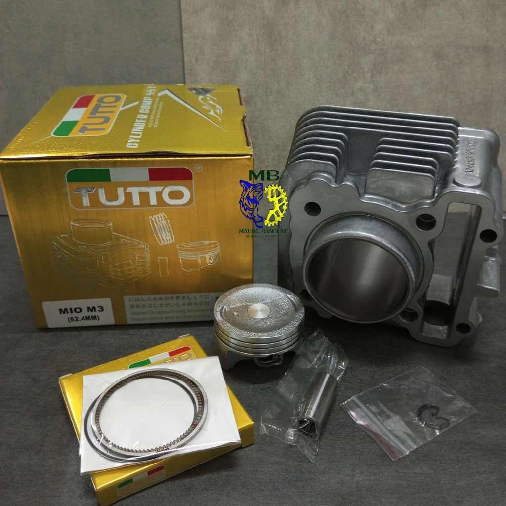 BLOK SEHER MIO M3 CYLINDER KIT MIO M3 PREMIUM TUTTO YI-1 52.4MM PREMIUM TUTTO