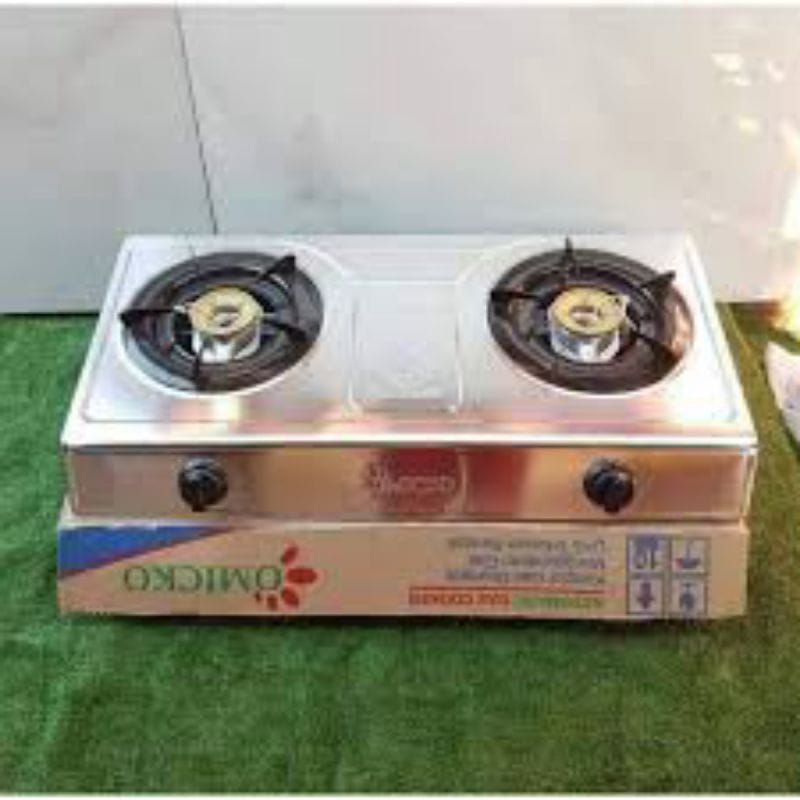 KOMPOR 2 TUNGKU - KOMPOR PROGAS 2 TUNGKU STAINLESS