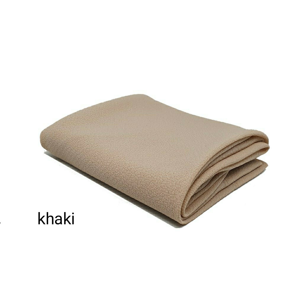 Hijab bergo maryam Diamond jilbab instant tali hijab kerudung mariam-KHAKI