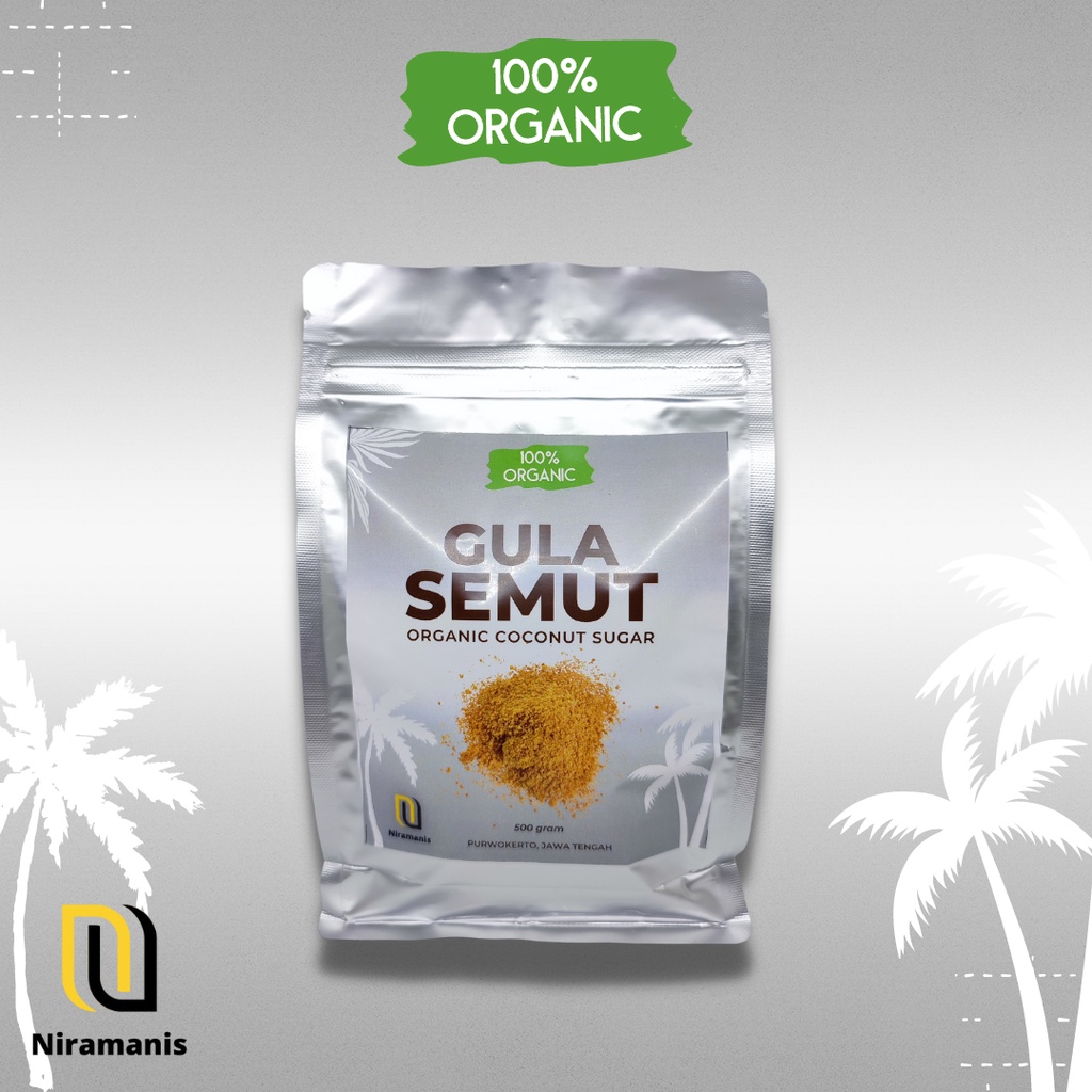 

Gula Semut | Organic Coconut Sugar Niramanis isi 500 gram