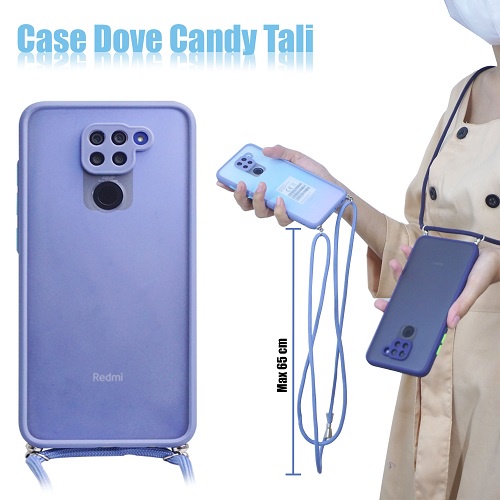 Case Dove Candy Tali Slingcase Lanyard Macaron Realme C20 C11 2021 | C21Y C25Y | C21 C25 | 8 4G | 8 Pro