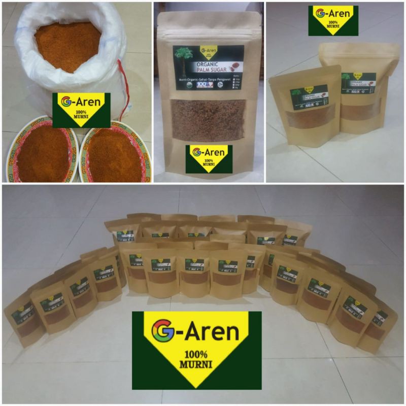 

Gula Aren Organik Murni 100% - 250gr