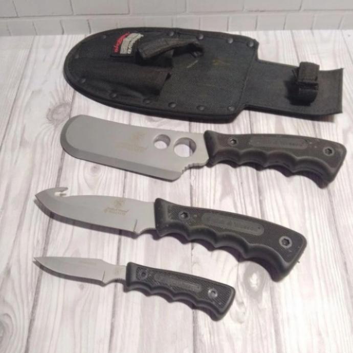 PAKET PISAU SURVIVAL/SET SURVIVAL KNIVES/HUNTING KNIVES SET masih banyak