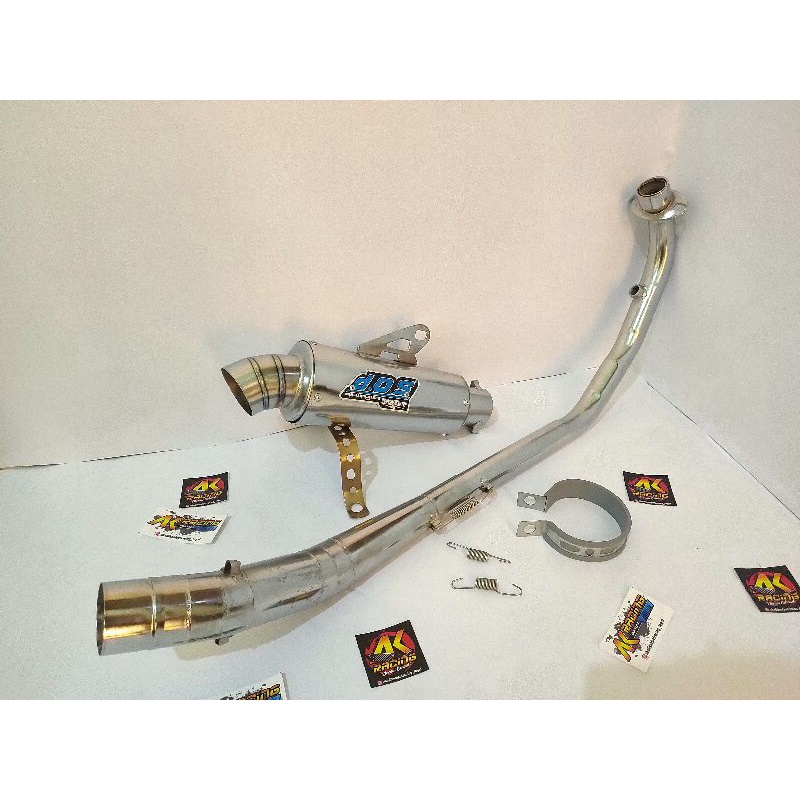 Knalpot racing DOS vixion, MP, Byson, Tiger, cb, CBR, R15, cb150r dll