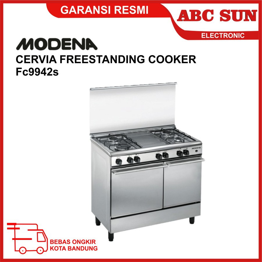 Modena FC 9942S Kompor Gas Oven Free Standing Freestanding Cooker Khusus Bandung