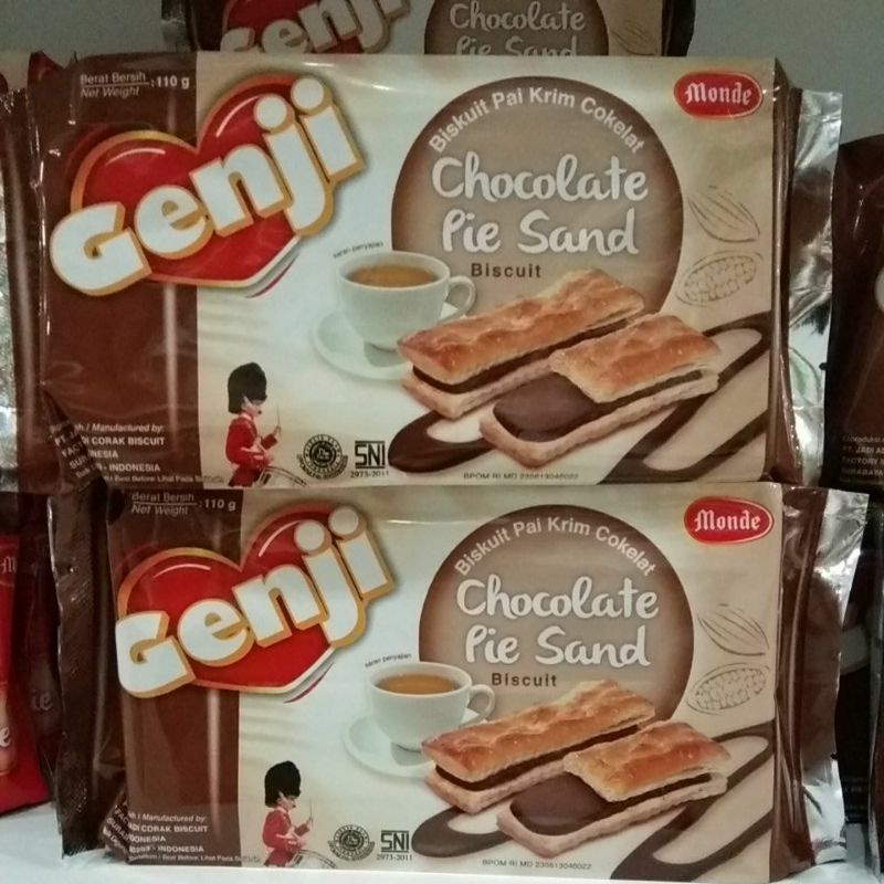 

Monde Genjie Chocolate Pie Sand 110 gr