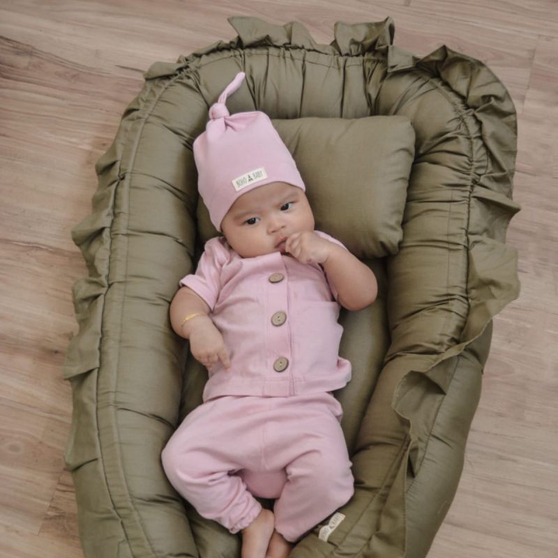 CILLABABY - BOHOPANNA | BOHOBABY KNOT HAT (Topi Anak Bayi)-6