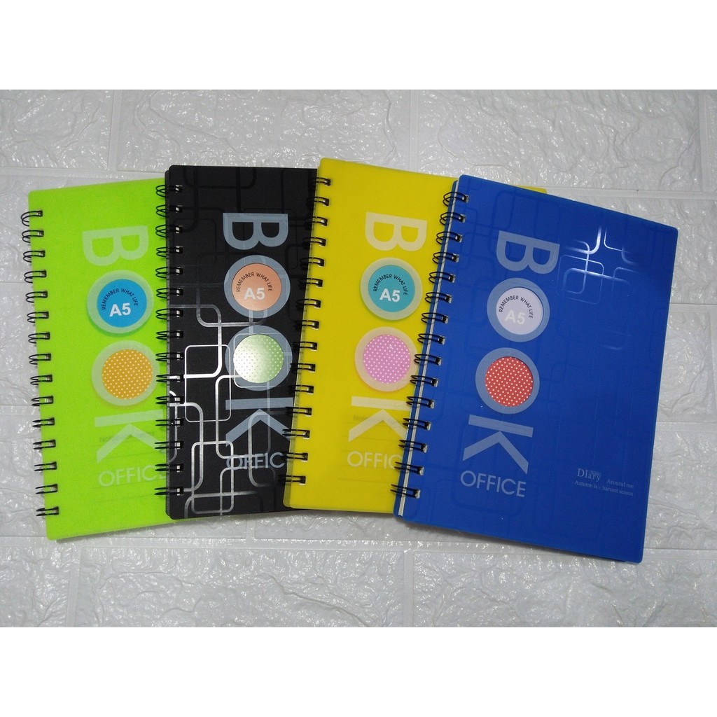 

Notes Spiral / Diary Spiral Fancy A5 / Notebook A5 / Buku Catatan A5
