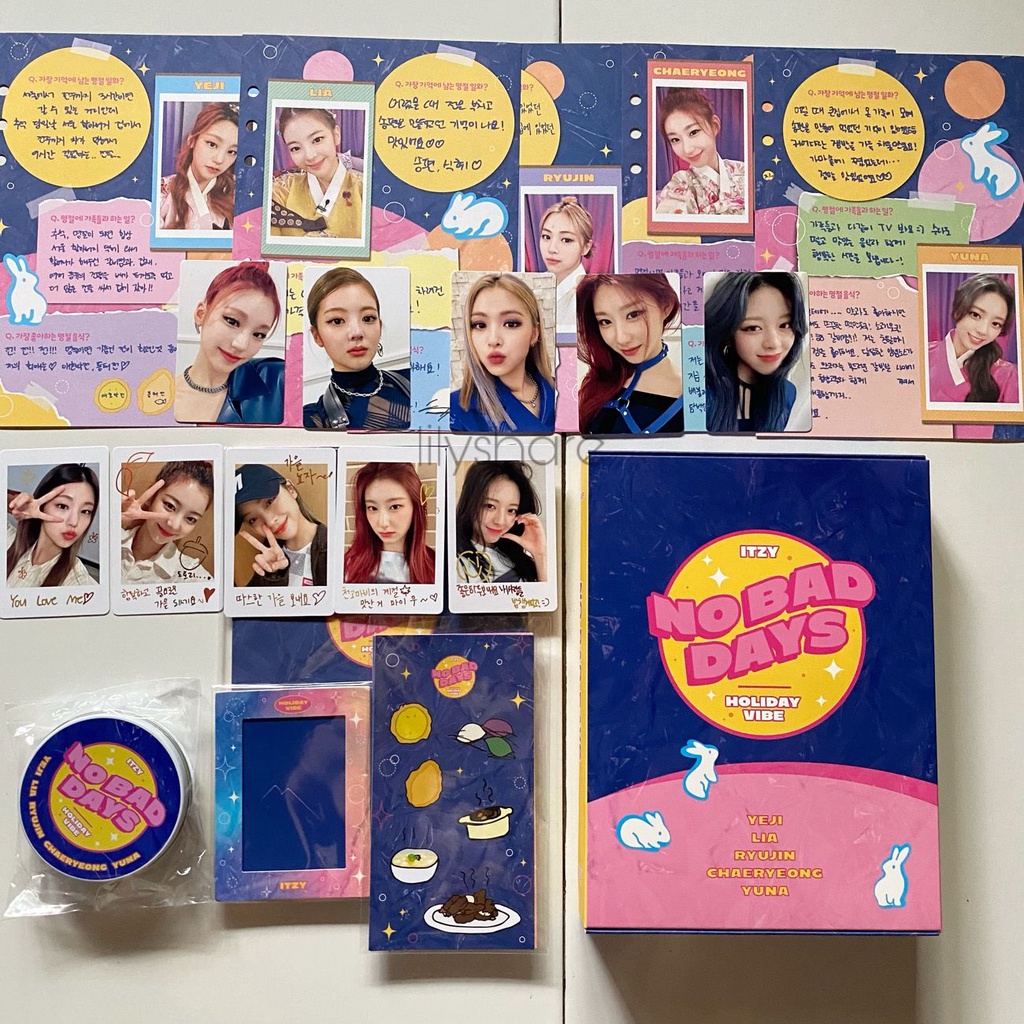 ITZY SEPTEMBER NO BAD DAYS NBD MONTHLY KIT - HOLIDAY VIBE