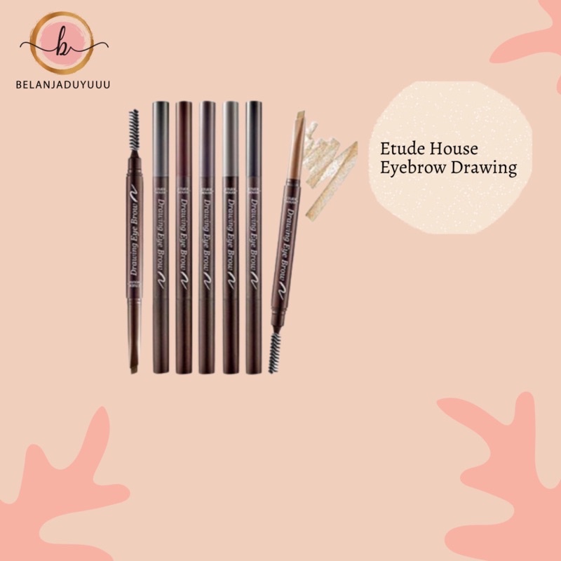 Etude House Eyebrow Drawing Original Pensil Alis 100%