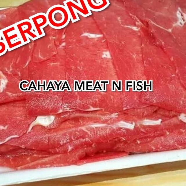 

➻ 250gr Daging Sapi Beef SIRLOIN Slice (Less Fat) ➲