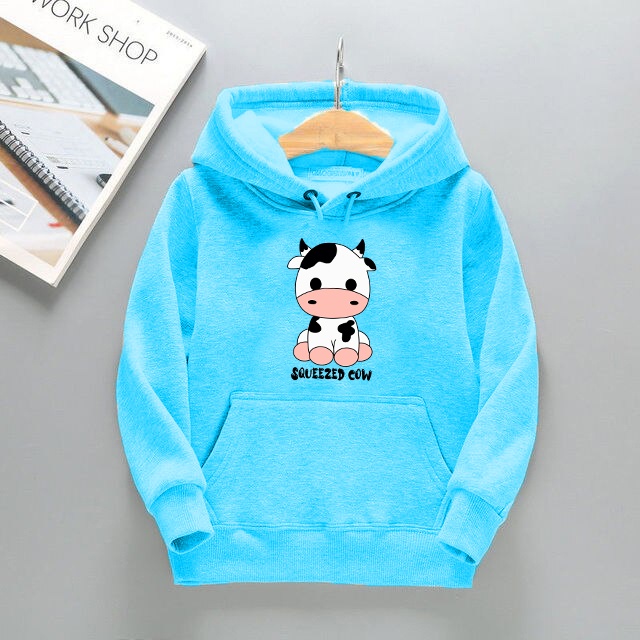 Hoodie Anak Unisex Squeezed cow Size M-XL