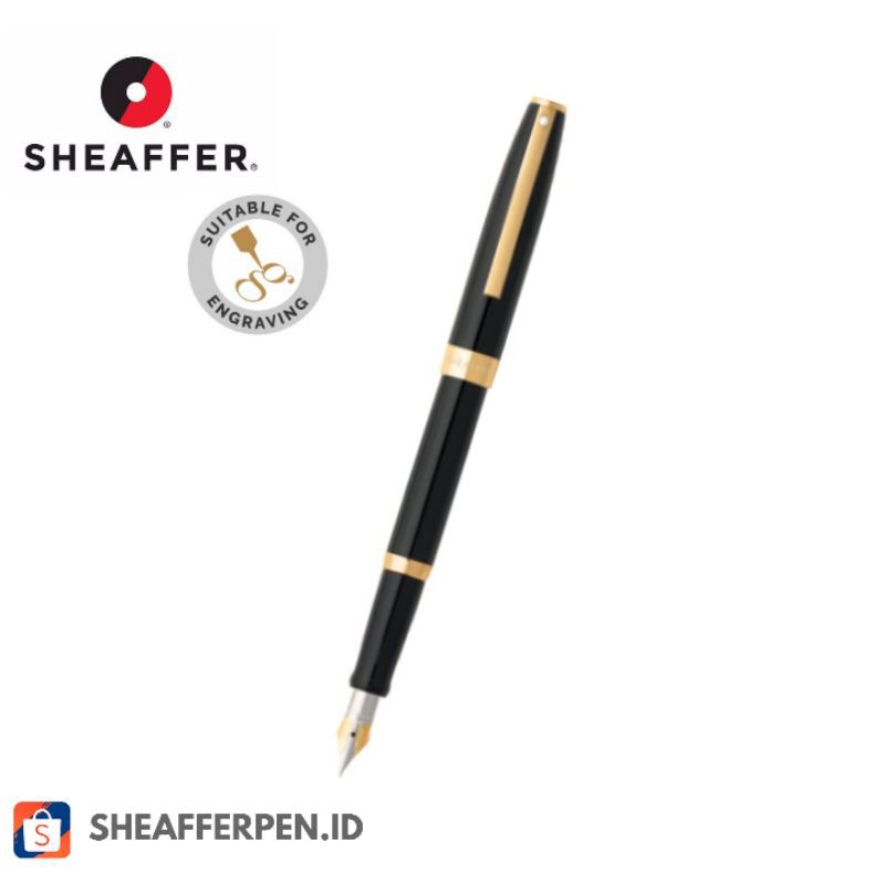 

Sheaffer® Sagaris® Gloss Black Fountain Pen