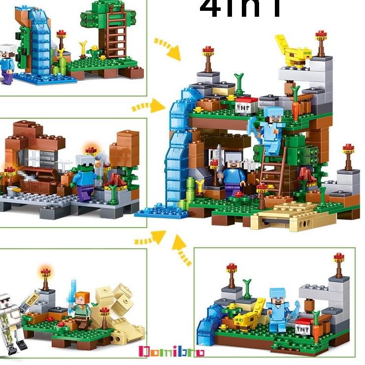 Pencarian Terbanyak Edukasi Mainan Block MY WORLD Mainan Anak Bricks Mainan Anak Laki Laki Minicraft Brick