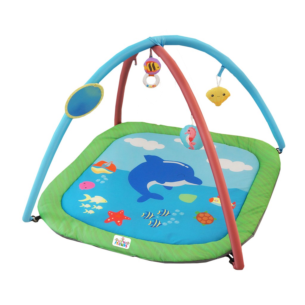 

Little Friends Baby Playmat Playgym Oval Karakter Dolphin