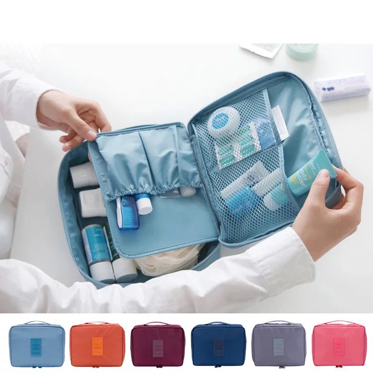 MurmerOfficial W053 Tas Kosmetik Bag Makeup HP Monopoly Import Murah Batam Mini Organizer