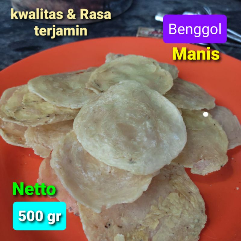 

Harga Emping Melinjo Murah/Benggol Manis/Emping Mentah/kemasan 500 Gram