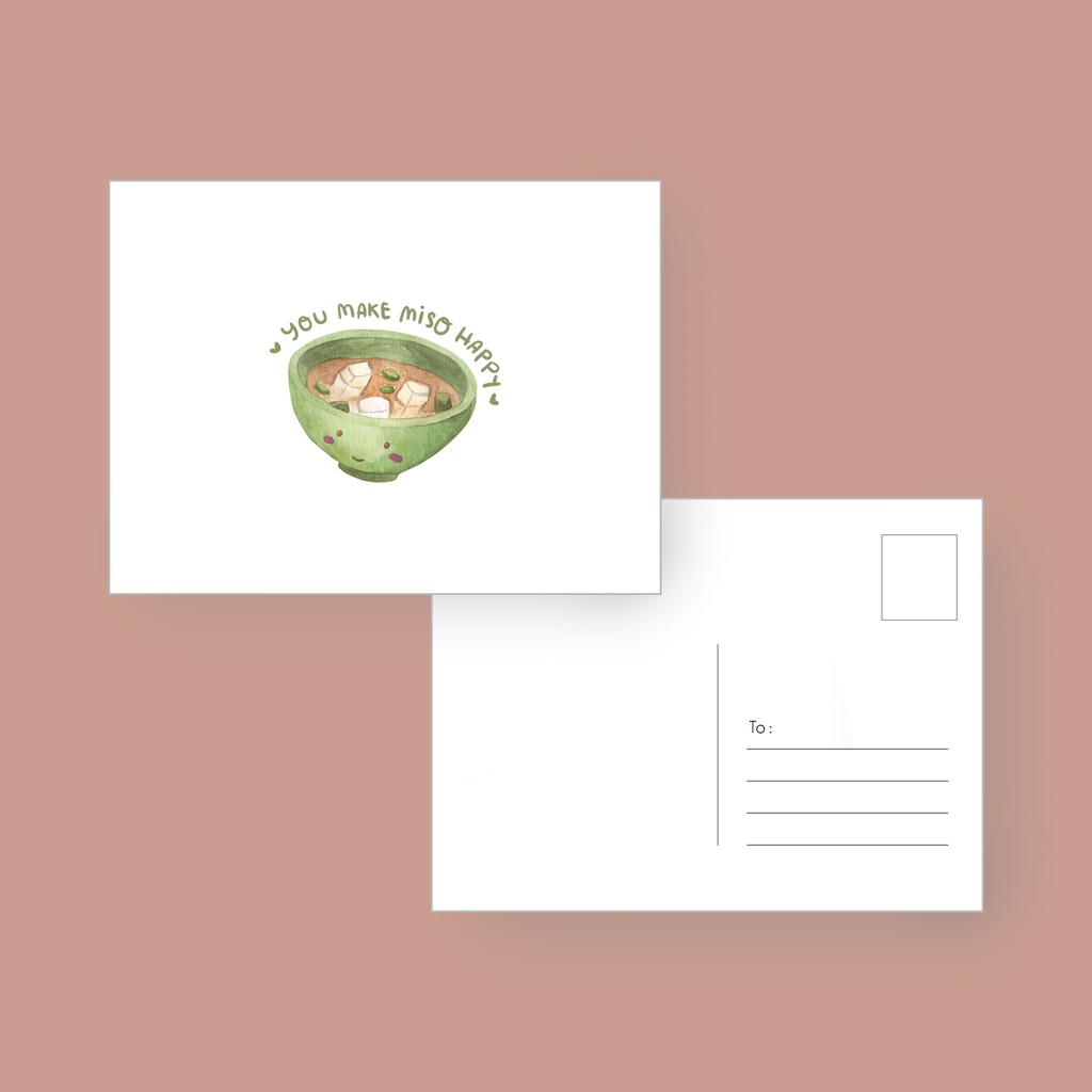 

STAMP AND PAPERS Mini Postcard / Kartu Pos Ilustrasi