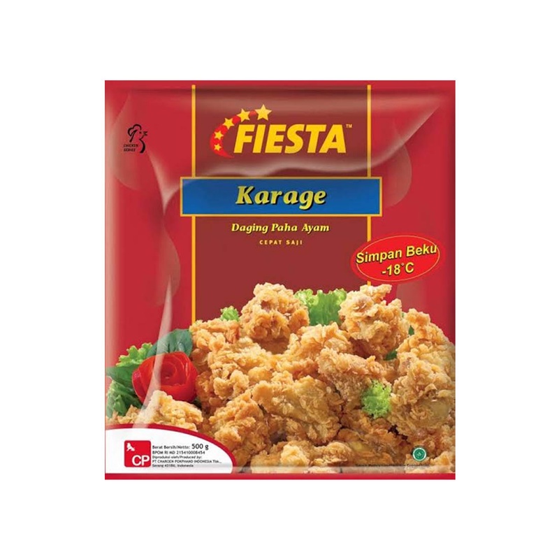 

Fiesta Karage (Daging Ayam Olahan) 500G