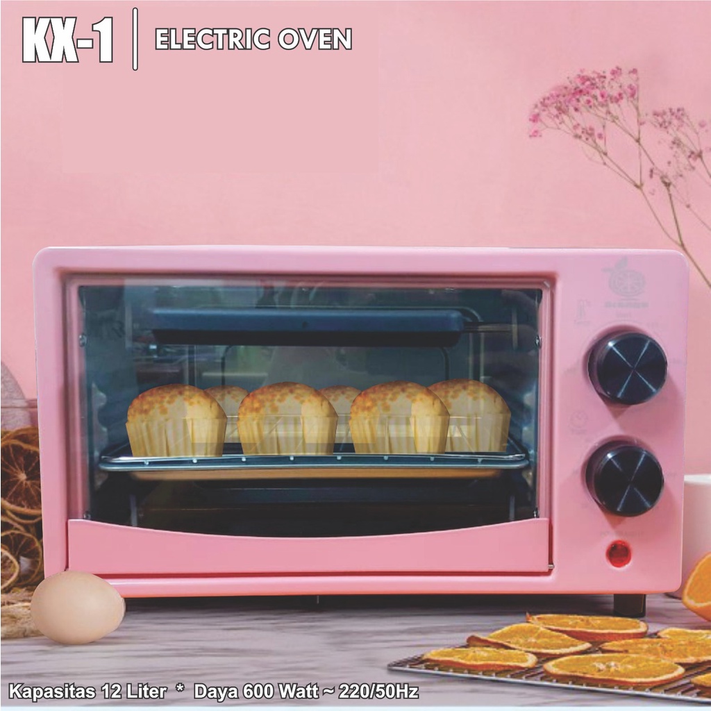 Barnik88 Oven Electric Tombol 12L / Pemanggang Makanan Listrik 12 Liter Electric MULTIFUNGSI