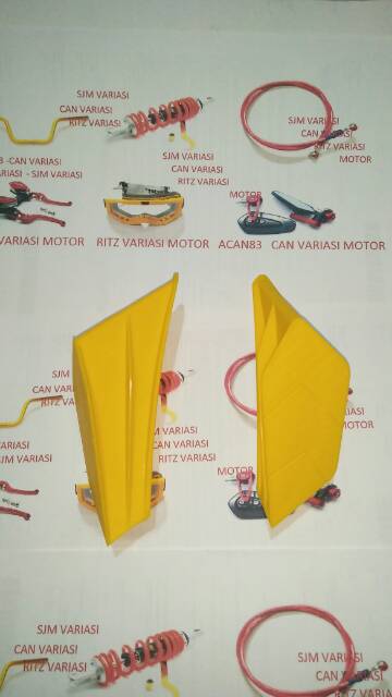 WINGLET WINGKIT AERODINAMIC KISI-kisi universal segala motor