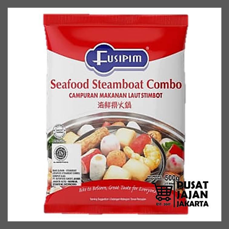 

Fusipim Seafood Steamboat Combo 400 Gr Shabu - Shabu Set Campuran Makanan Laut Stimbot