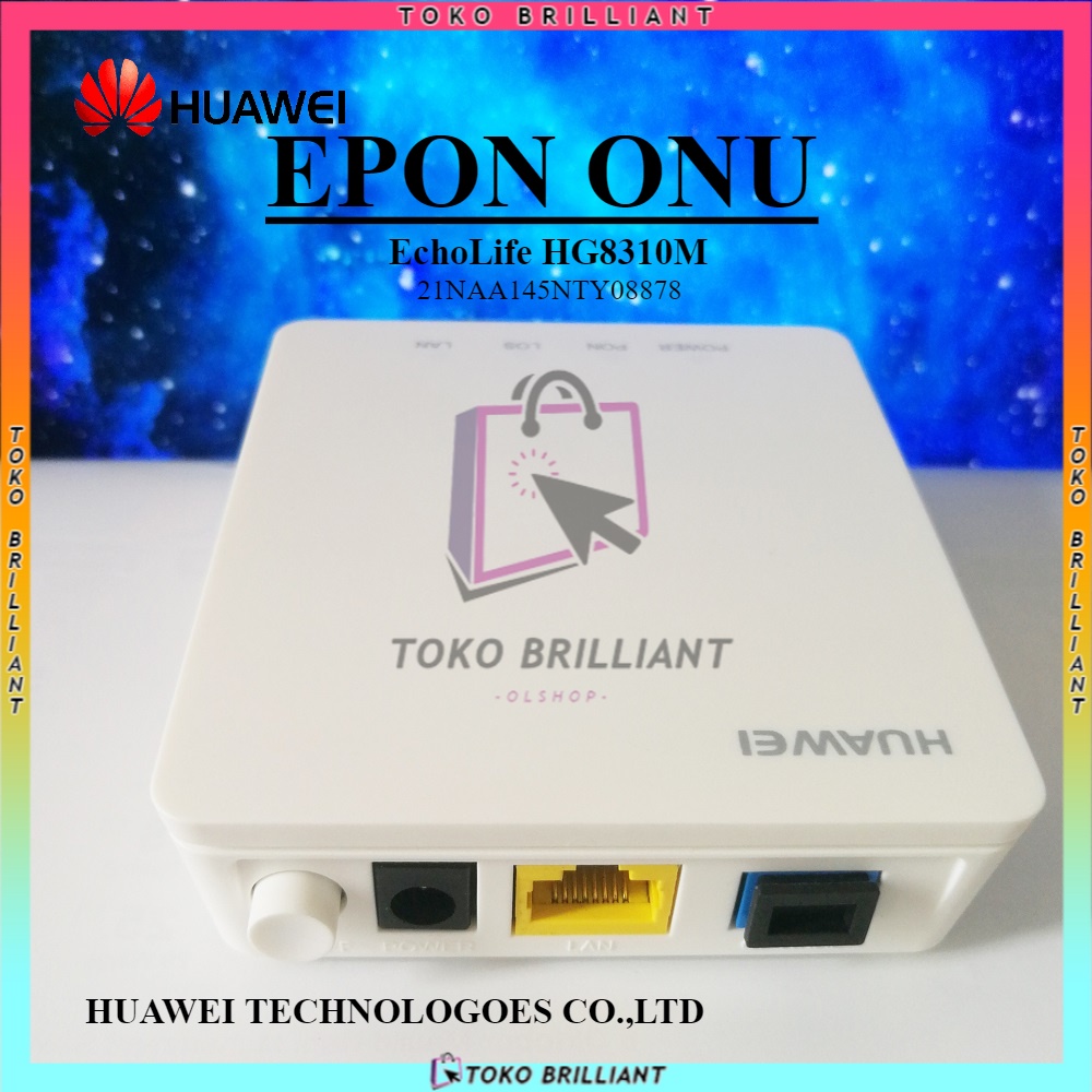 ECHOLIFE HG-8310M HUAWEI EPON TERMINAL ONU FIBER OPTIC MODEM SC UPC TERBARU