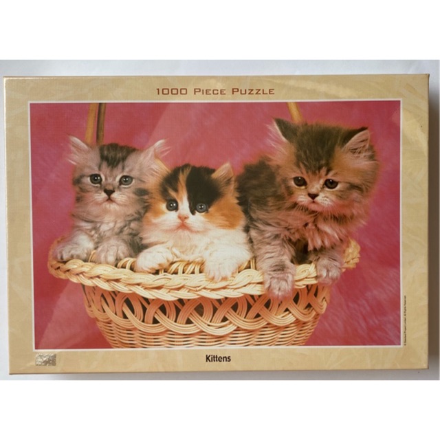 Jigsaw Puzzle 1000 pieces TOMAX Kittens