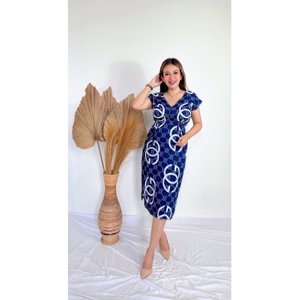 Daster Dress Manohara Bali-MN - G2C NAVY