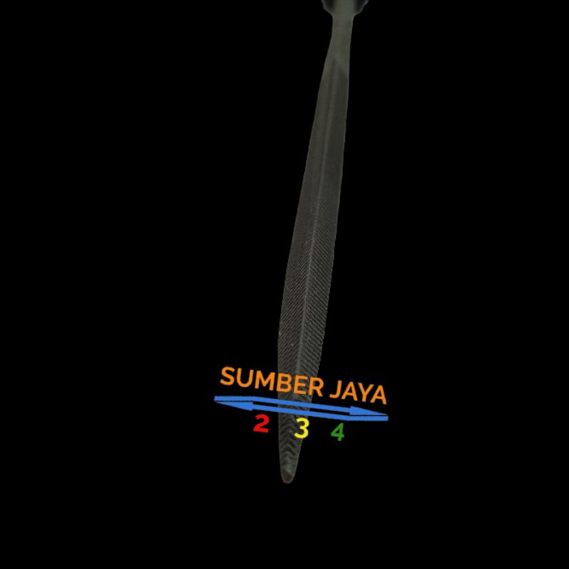 KIKIR SEGITIGA / KIKIT SEGITIGA PEGANGAN PLASTIK TERMURAH NO. 3